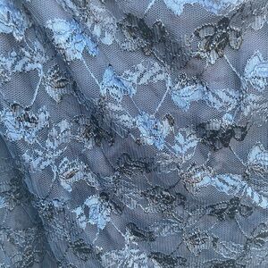 Elegant Blue Lace Sleepwear
